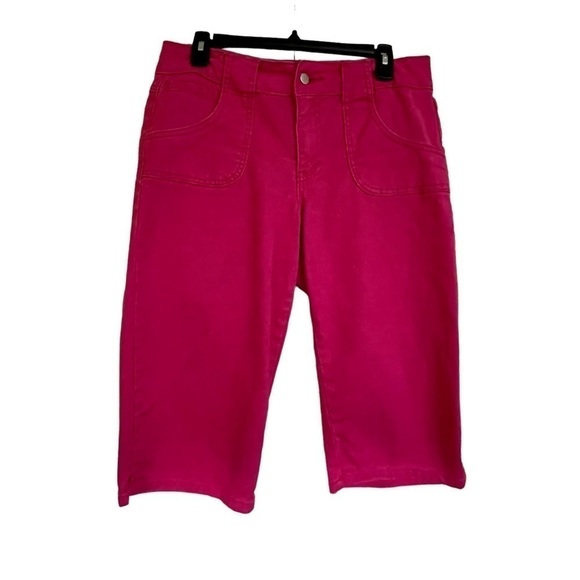 CATO, WOMENS CAPRIS. SIZE 12. PINK COLOR. - Picture 1 of 4